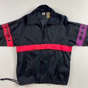 Vintage OP Ocean Pacific Windbreaker Jacket Mens XL Pullover Color Block Surf